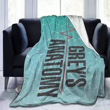 Одеяло с принтом Фланелевое одеяло для дивана Одеяло с цифровой печатью 80-100