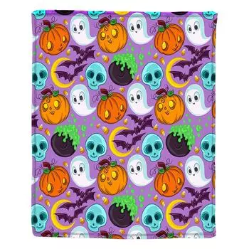 Одеяло с принтом на Хэллоуин S