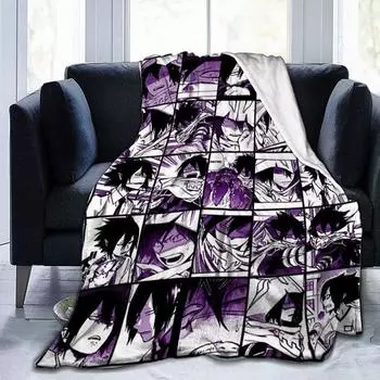 Одеяло с принтом Удобное мягкое одеяло для разговора на диване 80-100