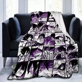 Одеяло с принтом Удобное мягкое одеяло для разговора на диване 80-100