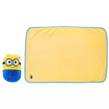 Одеяло с завязками в виде талисмана 4805054900 16 миньонов В70 x Ш100 см Когда В22 x Ш15 x Г15 см [Marushin] Одеяло: приблизительно. сложенный: приблизительно. (исключая ручку)