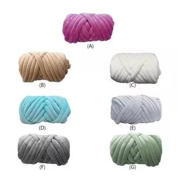 Одеяло шерстяная пряжа высокоэластичная толстая пряжа DIY тапочки сумка для плетеного гнезда для домашних животных C