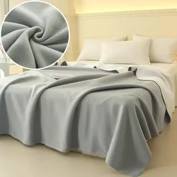 Одеяло Simple Style, супермягкое покрывало для автомобиля/офиса/диванного сна, теплое клетчатое дорожное покрывало, простыня для дома, одеяла до колен, манта 100x150cm 1pc