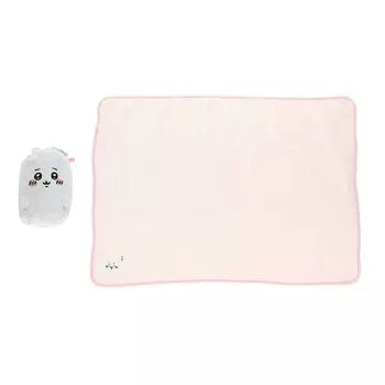 Одеяло-талисман с завязками 0775038300 23 Chikawa Приблизительно В70 x Ш100 см, с ножками приблизительно В22 x Ш15 x Г15 см и одеялом [Marushin]