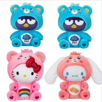 Одеваем пингвина, красочную плюшевую игрушку медведя, милую куклу, куклу-медведя 25CM