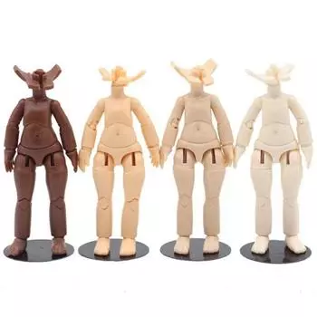 Одеваем тело DOD подвижная кукла модель игрушка подарок для девочек Ob11 кукольное тело Gsc голова Coffee