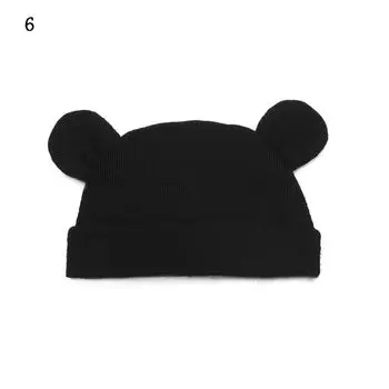 Одежда Аксессуары Мода Ткань Животные Уши Шапки Кукла Вязаная Шапка Мультяшные Вязаные Шапки 1/12bjd Шапка 6