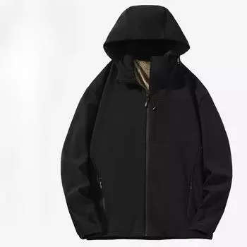 Одежда для альпинизма на открытом воздухе из мягкого флиса с графеновым принтом, устойчивая к царапинам, износостойкая и ветрозащитная для мужчин и женщин L