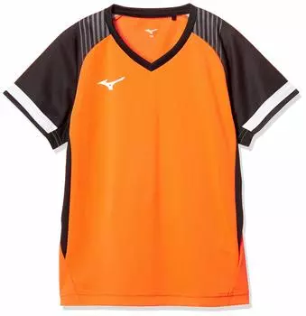 Одежда для бадминтона Футболка для игры Впитывающая пот Быстросохнущая Сухая Эластичная Официально признанная JSTA Официально признанная NBA Junior 72MA9005 Kids Pop Orange