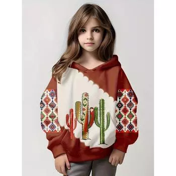 Одежда для девочек Милая толстовка Модные графические толстовки с капюшоном Одежда для детей и мальчиков Осенние топы с длинным рукавом и капюшоном Детские толстовки с капюшоном с героями мультфильмов 100