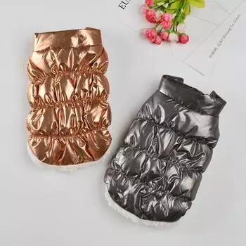 Одежда для домашних животных для маленьких собак, водонепроницаемый жилет для собак, пальто, куртка, теплая флисовая одежда для щенков, комбинезон, одежда для чихуахуа, йорков, комбинезоны XS