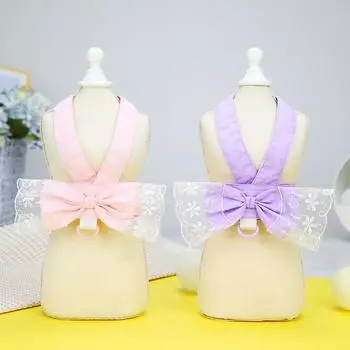 Одежда для домашних животных, грудь и спина для собак, жилет без ремня для поводка, одежда для плюшевых кошек, одежда для домашних животных, грудь и спина для бабочек XS