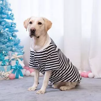 Одежда для домашних животных Одежда с принтом Одежда для собак Костюм Блузка для домашних животных Маленькие и средние собаки L чёрный