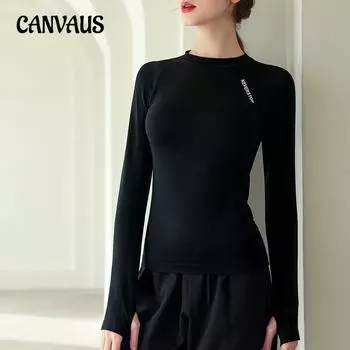 Одежда для йоги, женская одежда для бега, быстросохнущая верхняя одежда, нижняя рубашка, спортивные топы для фитнеса, эластичные обтягивающие топы с длинным рукавом S зелёный