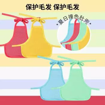 Одежда для кошек после кастрации, не вылизывающая домашних животных, одежда для кошек из чистого хлопка для отлучения от груди, теплая повязка на живот для кошек на осень и зиму S зелёный