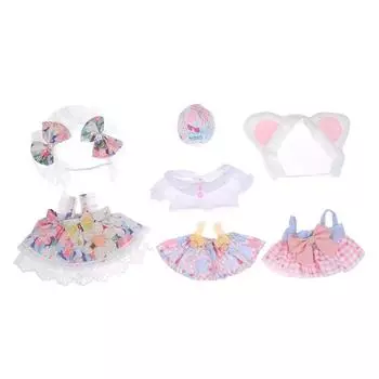 Одежда для кукол 20 см, наряд для куклы-идола, аксессуары для кукол-суперзвезд, игрушка в подарок