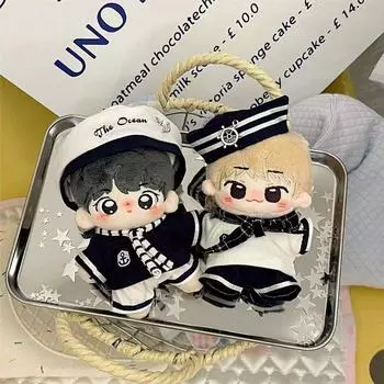 Одежда для кукол из хлопка, мягкая кукольная одежда Idol, 10 см, кукольная одежда, кукольная хлопковая набивная одежда style A