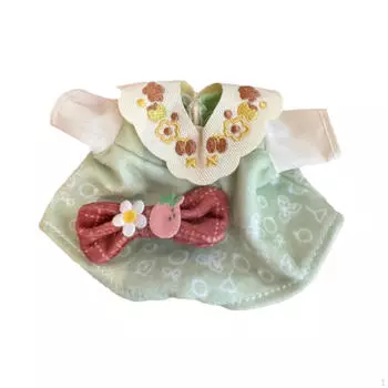 Одежда для кукол из хлопка, одежда для 15 см, стильная игрушка «сделай сам», плюшевый костюм для кукол, милый