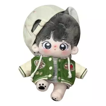 Одежда для кукол, наряды для девочек 22 дюймов, зеленый вязаный костюм для кукол 22–24 дюймов, одинаковая одежда One Size