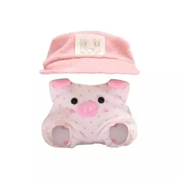 Одежда для кукол Подходит для рэгдолл Аксессуары 1 комбинезон + 1 шапка Нет куклы One Size розовый