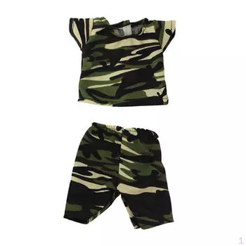 Одежда для кукол, повседневная одежда, рубашка, брюки, наряд