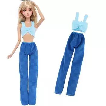 Одежда для кукол ручной работы для куклы Барби 11,5 , спортивная одежда для куклы, наряд для куклы 30 см, детские игрушки, аксессуары