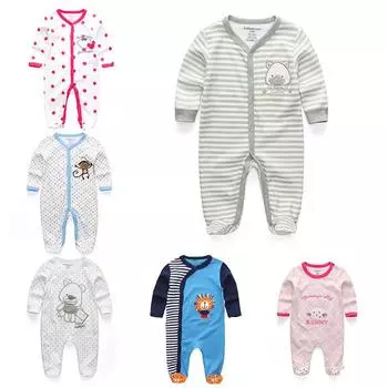 Одежда для маленьких девочек, комбинезон, одежда для новорожденных мальчиков, хлопковая одежда с длинными рукавами, одежда для малышей, одежда Bebes 3M чёрный