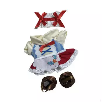 Одежда для мини-кукол, наряды для кукол, стильная пара обуви, милый костюм для девочки