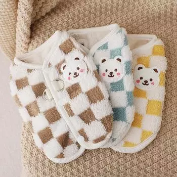 Одежда для собак для маленьких собак, зимний жилет для собак, куртка, модное пальто для щенков, мягкая теплая куртка для кошек, пальто, костюм для чихуахуа и йорка S