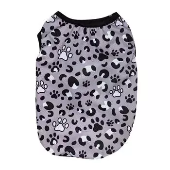 Одежда для собак, летняя модная сетчатая одежда с принтом, одежда для домашних животных, футболка для маленьких собак, кошек, дышащие рубашки для котят, щенков, жилет, чихуахуа, французский бульдог XS оранжевый