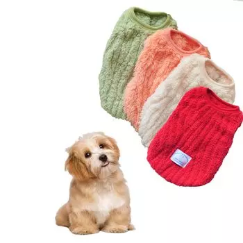 Одежда для собак Одежда для собак Зимняя теплая куртка для маленьких собак Одежда для домашних животных Одежда для собак Одежда для собак и кошек Милое мягкое хлопковое пальто для защиты от холода