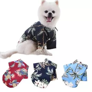 Одежда для собак, одежда с героями мультфильмов, мягкие жилеты для щенков, летняя рубашка, повседневная футболка для маленьких и средних домашних собак, футболка для домашних животных, товары для животных XS