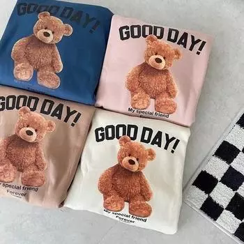 Одежда для собак осень-зима кошка питомец вышивка медведь нижняя рубашка куртка новый плюшевый бишон сокол принадлежности XS