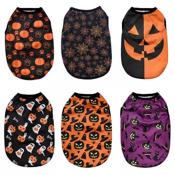 Одежда для собак средних и маленьких собак, кошек, осень-зима, праздничная одежда для Хэллоуина, чихуахуа, французского бульдога, мопса, домашних животных, наряды XS