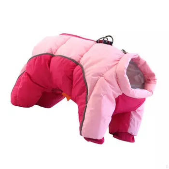 Одежда для собак, светоотражающие полосы, водонепроницаемая, ветрозащитная, на молнии, теплая одежда для 5XL