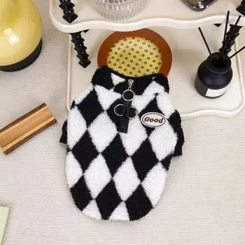 Одежда для собак, теплый комбинезон, одежда для кошек и щенков, утепленная толстовка с капюшоном для домашних животных, наряд для собак XS коричневый