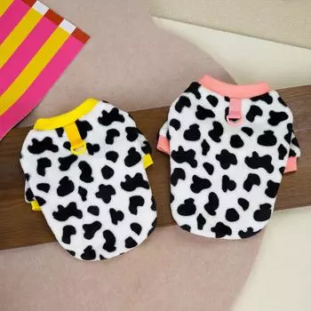 Одежда для собак Теплый жилет для домашних животных Рубашка Флисовая куртка для домашних животных Одежда для маленьких и средних собак Одежда для кошек Футболка Одежда Пальто XS розовый