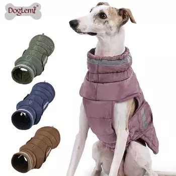 Одежда для собак Зимняя одежда Зимняя утолщенная Зимняя золотистая шерсть Шелковистая теплая Большие и маленькие собаки и кошки Зарубежная одежда для домашних животных S армия зеленый
