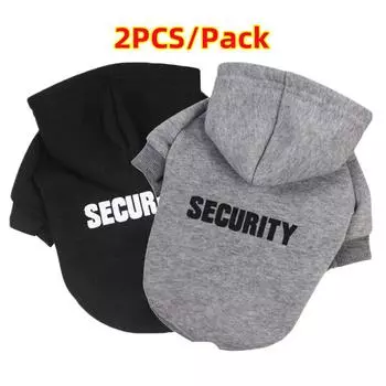 Одежда для собак Зимняя теплая толстовка с капюшоном для собак Свитер для собак для маленьких и средних собак Размер S-9XL Удобная и теплая из бархата XS-2PCS