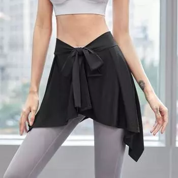 Одежда для тренировок фитнес-профессионалов, летняя тонкая куртка для пилатеса, спортивная куртка для йоги, облегающая, короткая, открывающая живот, футболка с коротким рукавом для женщин Black small fart curtain XL