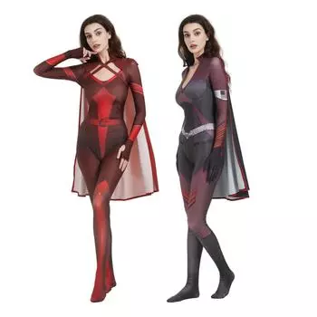 Одежда для выступлений для взрослых и детей, облегающая одежда для аниме-косплея, принадлежности для вечеринок 100