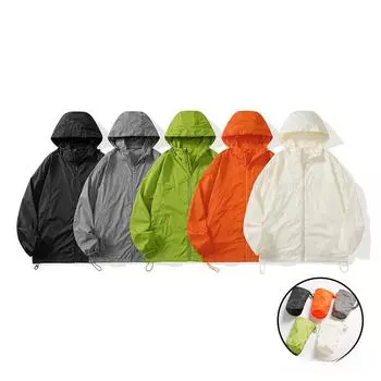 Одежда для защиты от солнца на открытом воздухе, новинка, лето, мужская и женская, Upf50+, прохладное пальто, солнцезащитная одежда, одежда для защиты от солнца, одежда для верховой езды, ветровка M