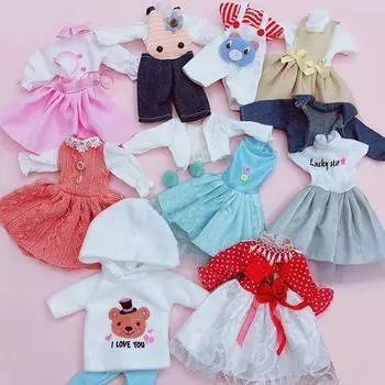 Одежда и обувь для куклы 30 см, 1/6 Bjd, платье принцессы с толстым телом, аксессуары, сделай сам