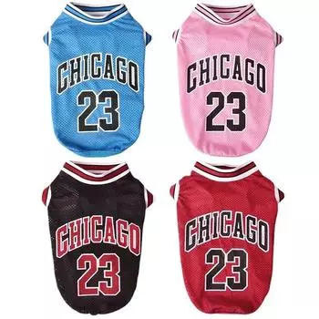 Одежда из сетки для собак, дышащий жилет, шнауцер, плюшевый спортивный мишка для больших собак, футболки для кошек, одежда для щенков, футболки для маленьких и больших собак XS