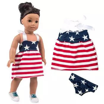 Одежда, платье для 18-дюймовой американской куклы для мальчика, аксессуар для девочки, игрушка