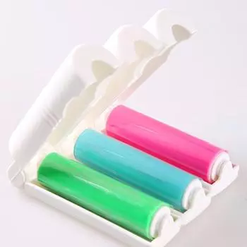 Одежда постельное белье инструменты для чистки Портативная одежда Складная моющаяся для домашних животных Удалятель шерсти для дома Липкий пылеуловитель многоцелевой Уникальный Blue