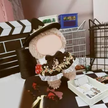 Одежда + Шляпа + Шарф 15см Подвеска Кукольная одежда Аксессуары для кукол (кукла Не Включена) One Size