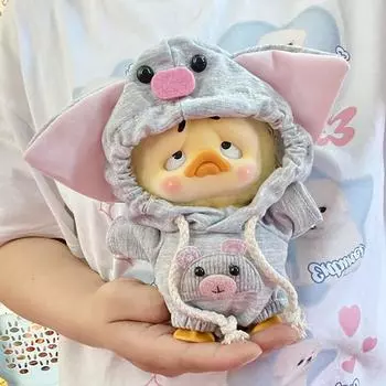 Одежда только для надоедливой утки для плюшевой серии «Расстроенная утка» Детская одежда Аксессуары для маленькой желтой куклы-утки