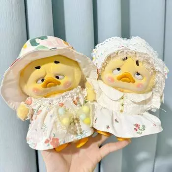 Одежда только для надоедливой утки для плюшевой серии «Расстроенная утка» Детская одежда Аксессуары для маленькой желтой куклы-утки 01
