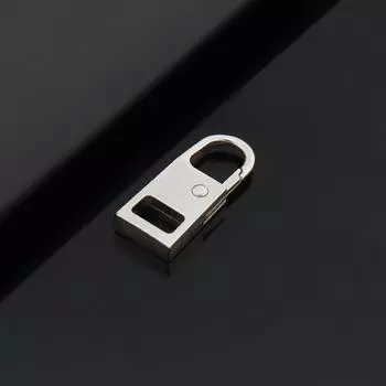 Одежда Универсальная застежка-молния Аксессуары Сумки Куртка Пуховик Застежка-молния Декоративная подвеска Съемная универсальная застежка-молния Планшет серебряный